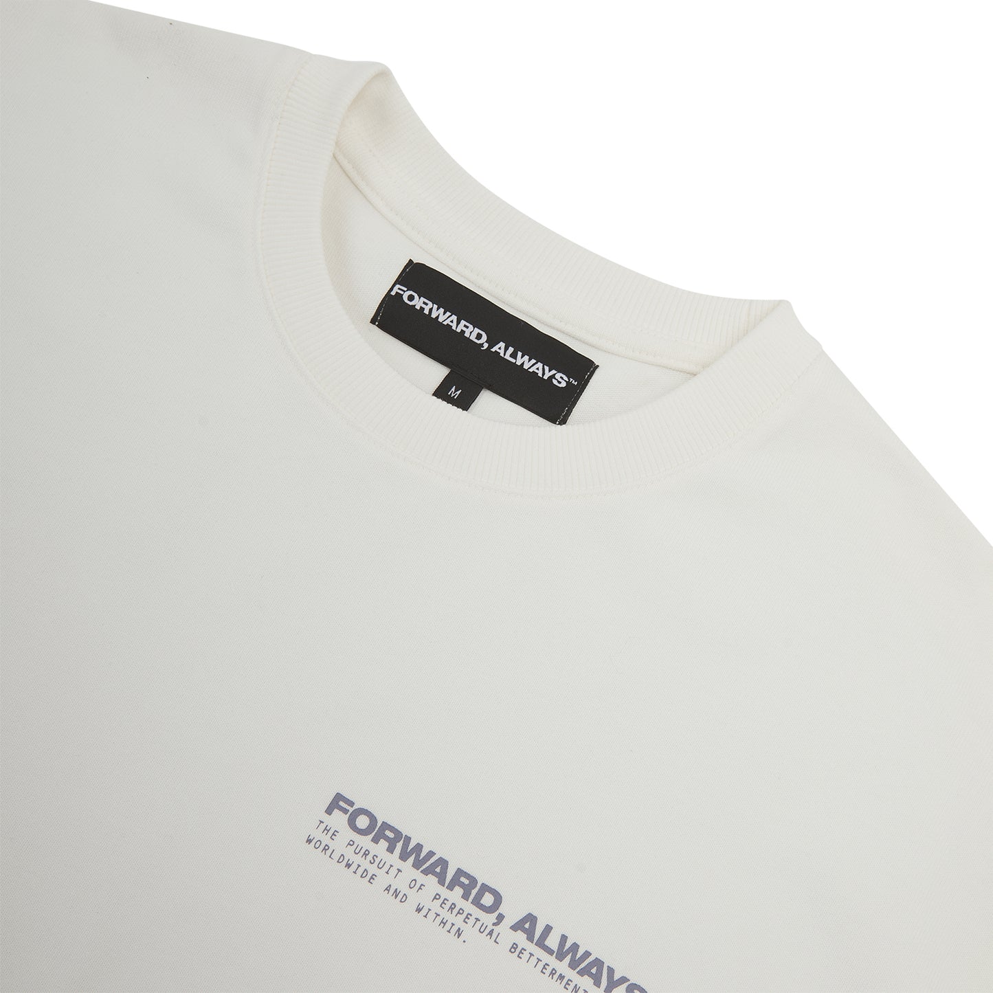 Forward, Always Core Tee: Cirrus + Midnight