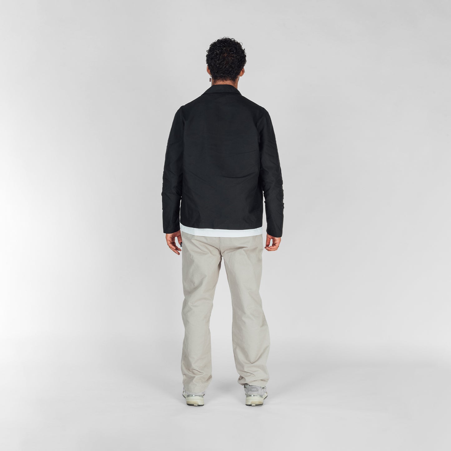 Steadfast Overshirt: Black