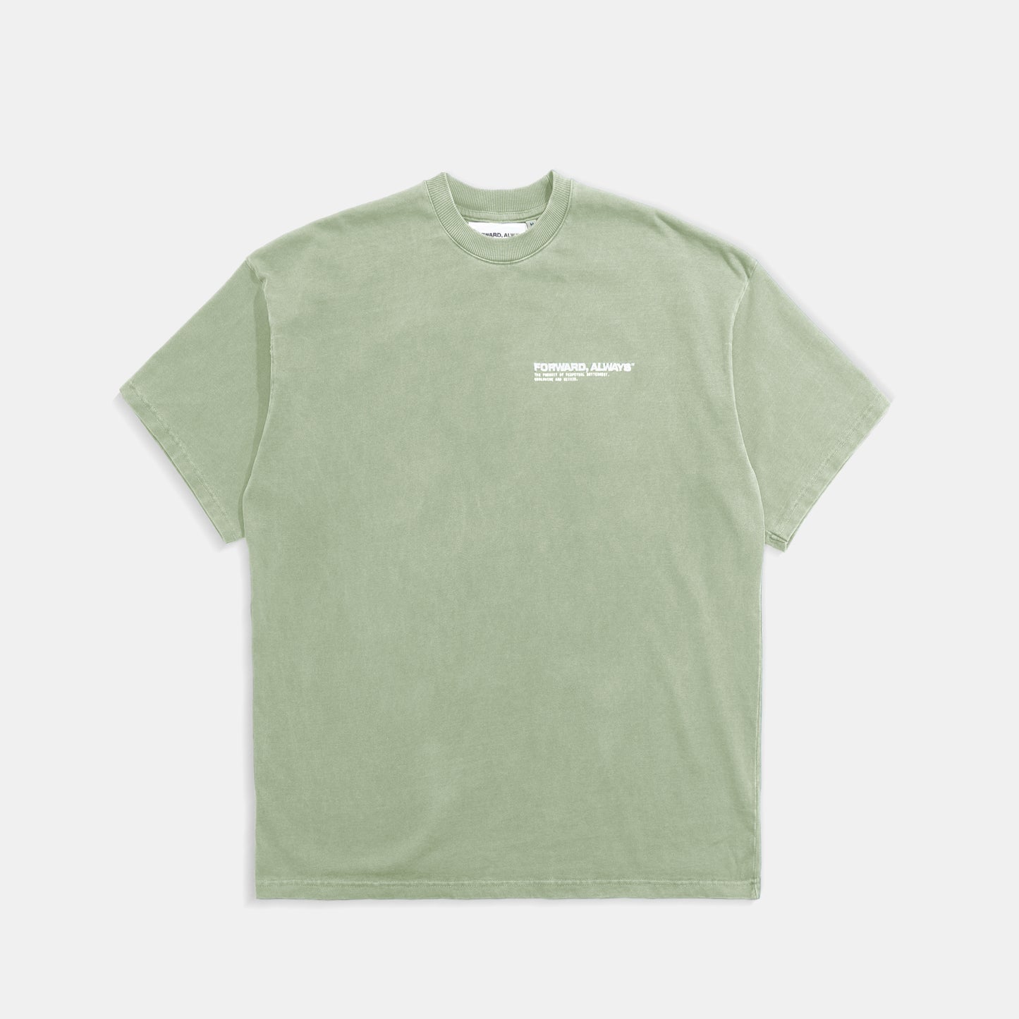 Forward, Always Core Tee: Sage