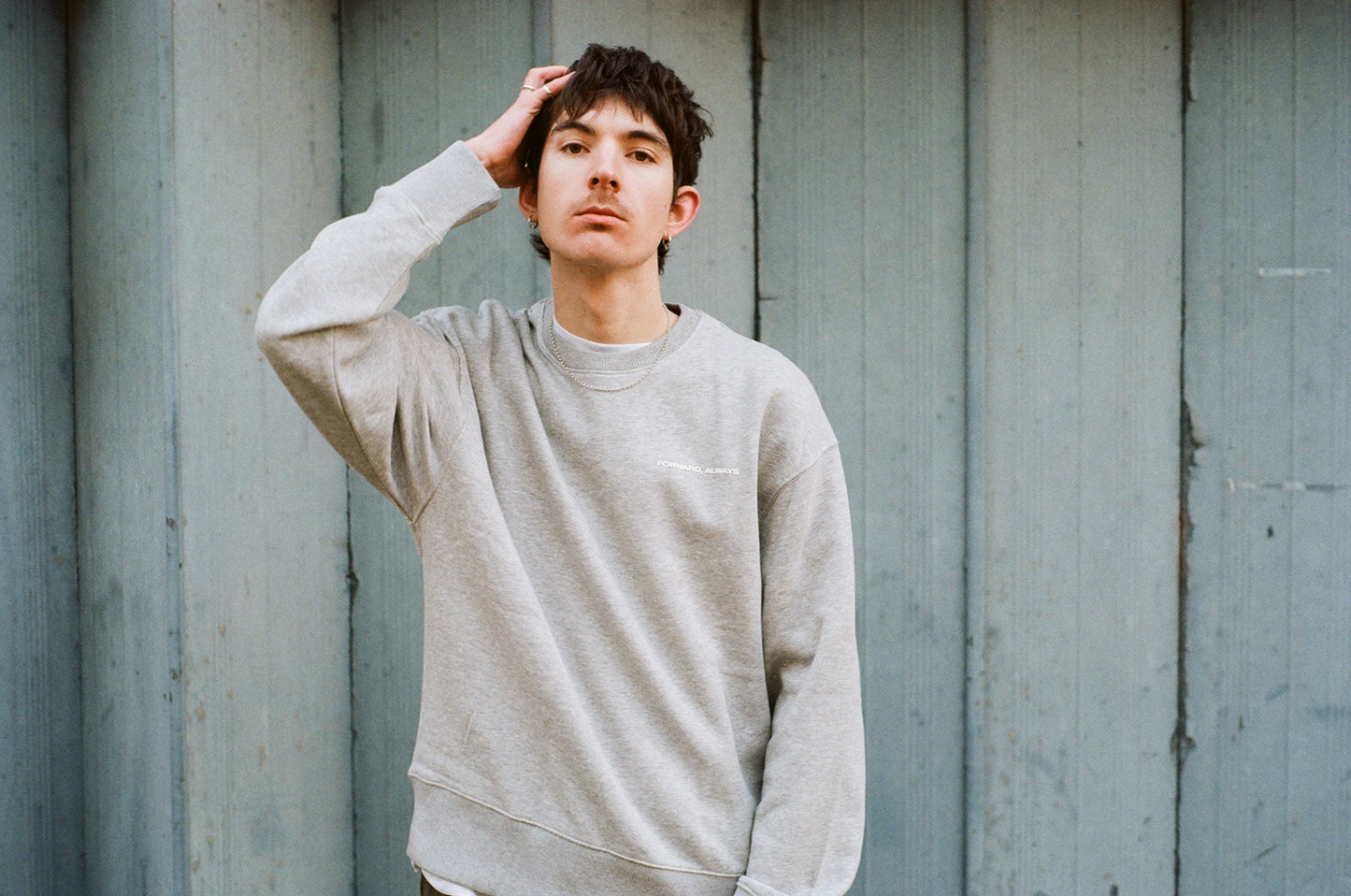 Forward, Always Standard Issue Sweat: Sport Grey