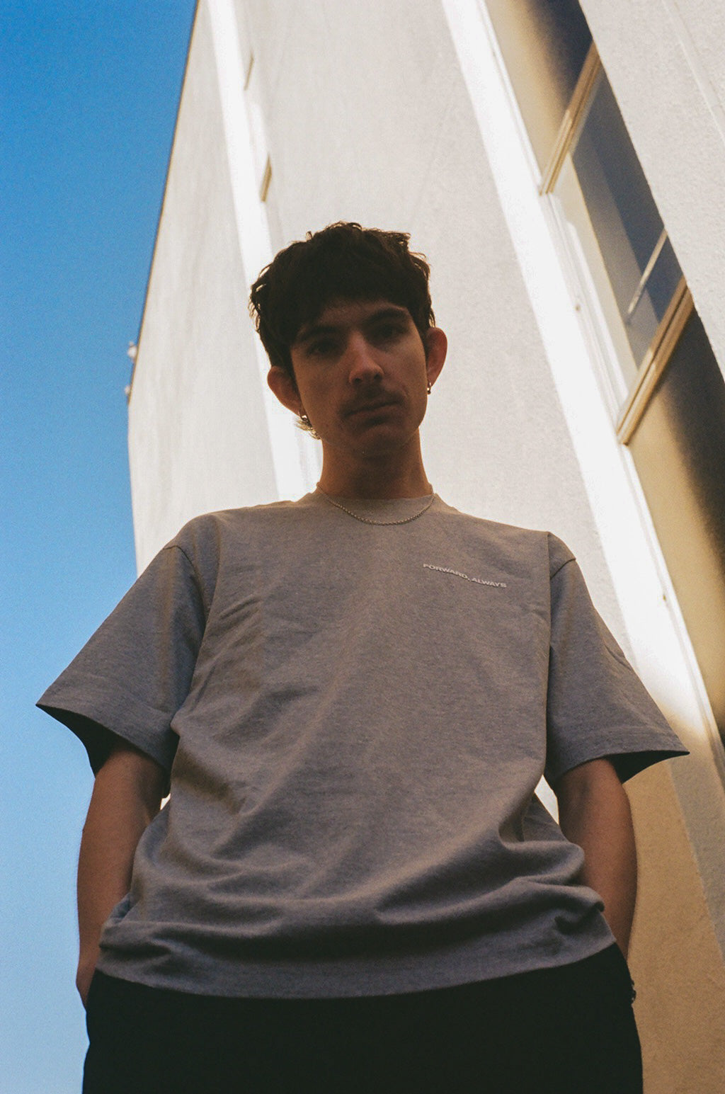 Forward, Always Standard Issue Tee: Sport Grey