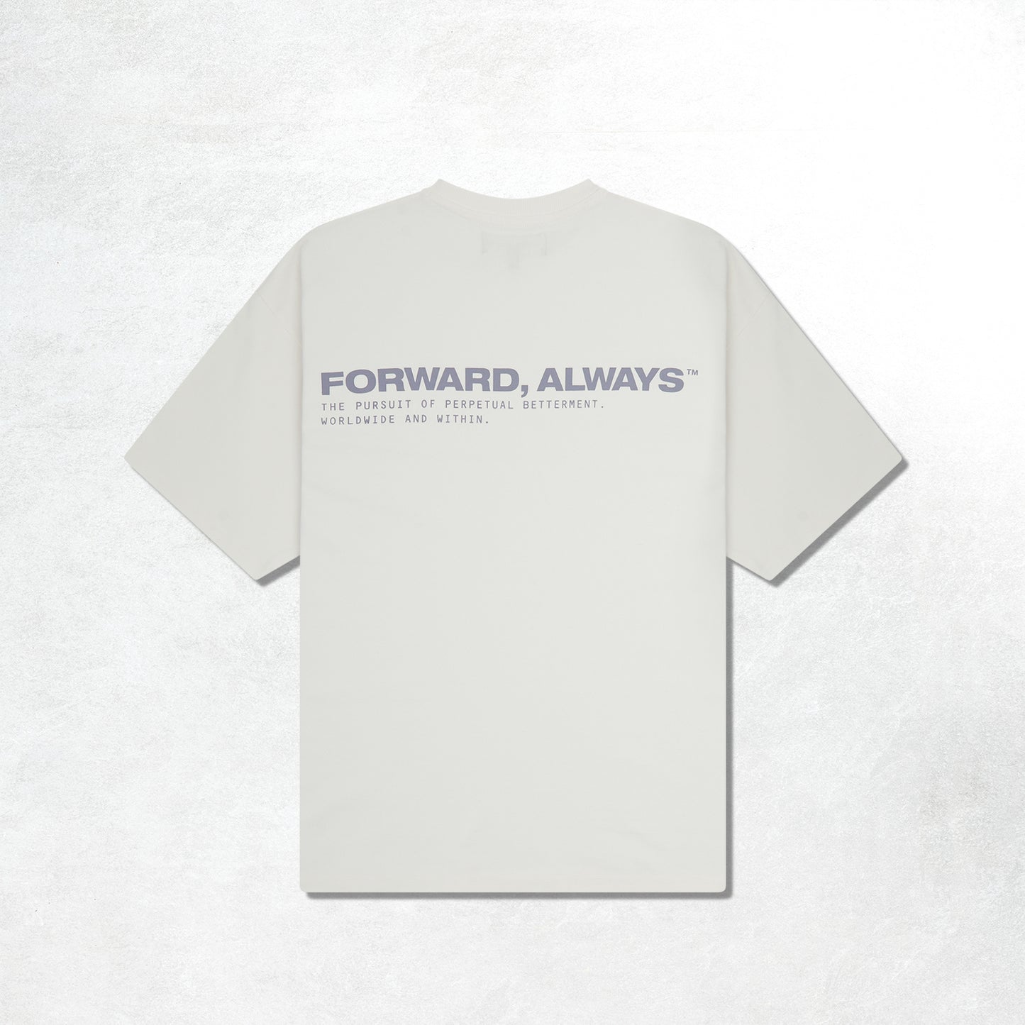 Forward, Always Core Tee: Cirrus + Midnight