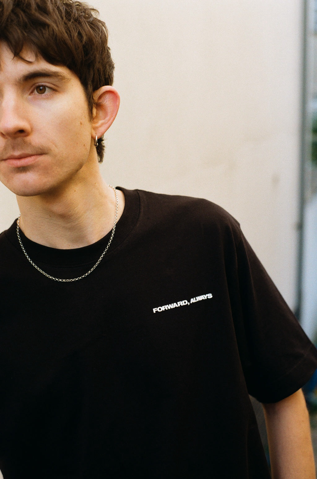 Forward, Always Standard Issue Tee: Pitch Black