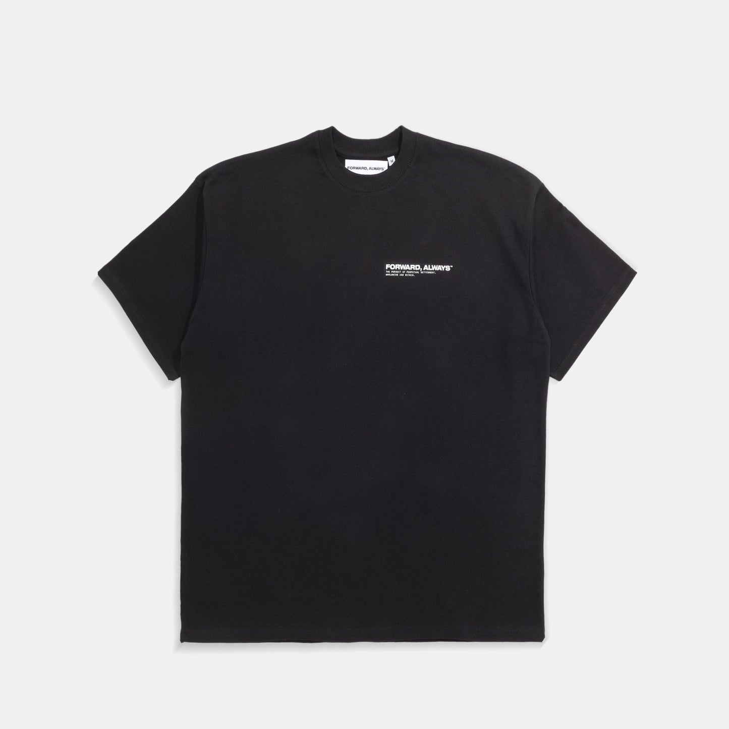 Forward, Always Core Tee: Black