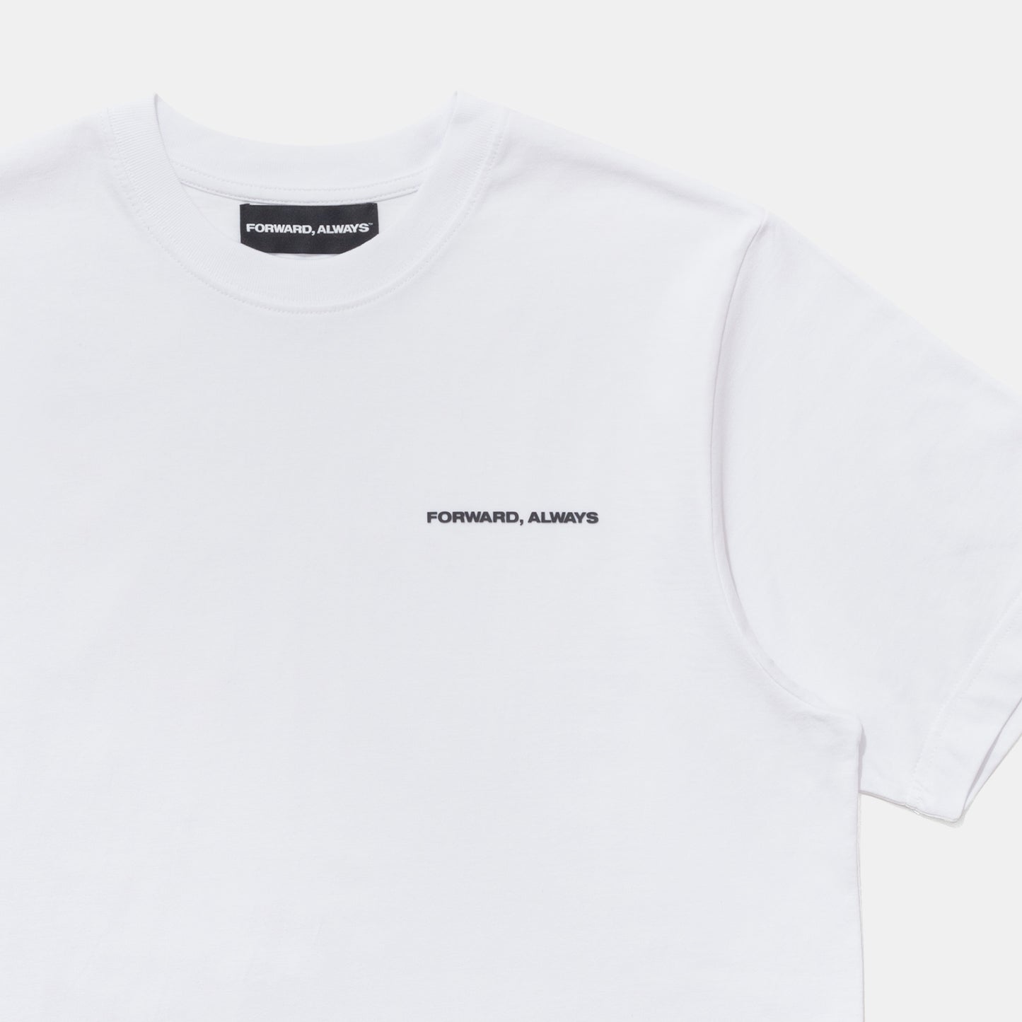Forward, Always Standard Issue Tee: Optic White