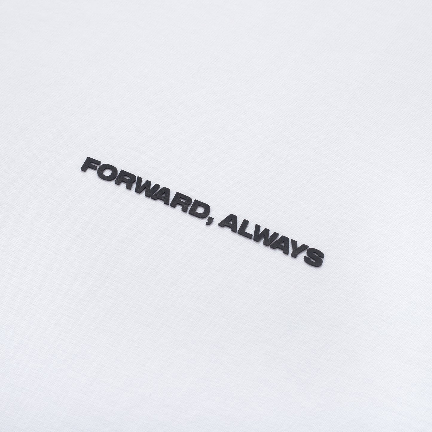 Forward, Always Standard Issue Tee: Optic White
