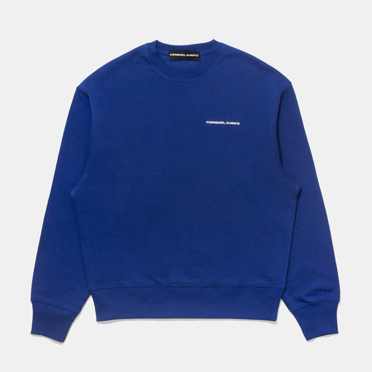 Forward, Always Standard Issue Sweat: Cobalt Blue