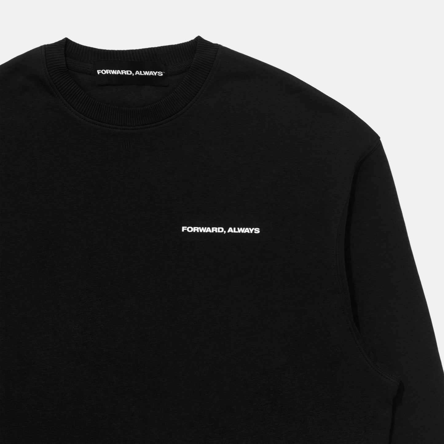 Forward, Always Standard Issue Sweat: Pitch Black