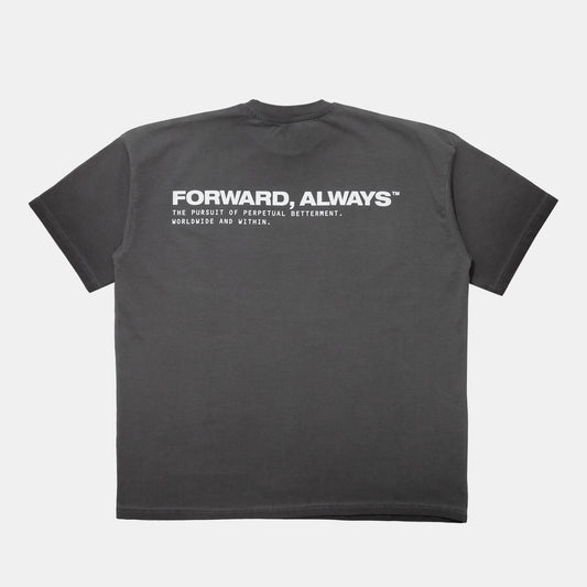 Forward, Always Core Tee: Slate