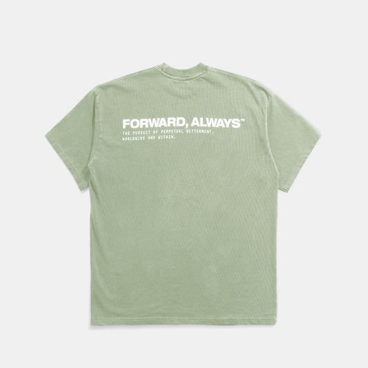 Forward, Always Core Tee: Sage